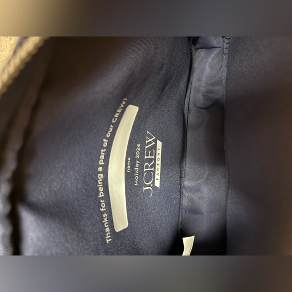 J. Crew Factory Holiday 2024 Accessories Bag Pouch - Picture 5 of 5